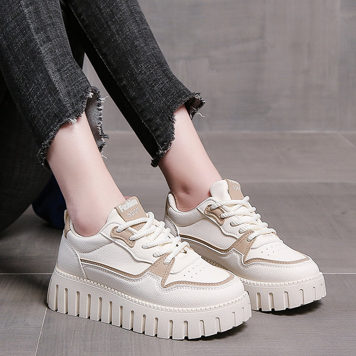 Dame Chunky Sneakers med innovativt såleprofil og moderigtigt overmateriale Stilla
