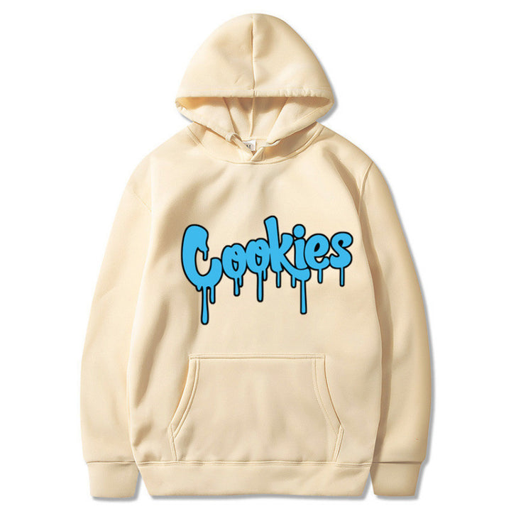 Kvinders hoodie sweatshirt med moderne grafisk print og komfortabel pasform Skovae