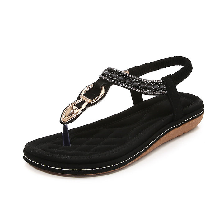 Dame sandaler med elegant fodseng Stilla