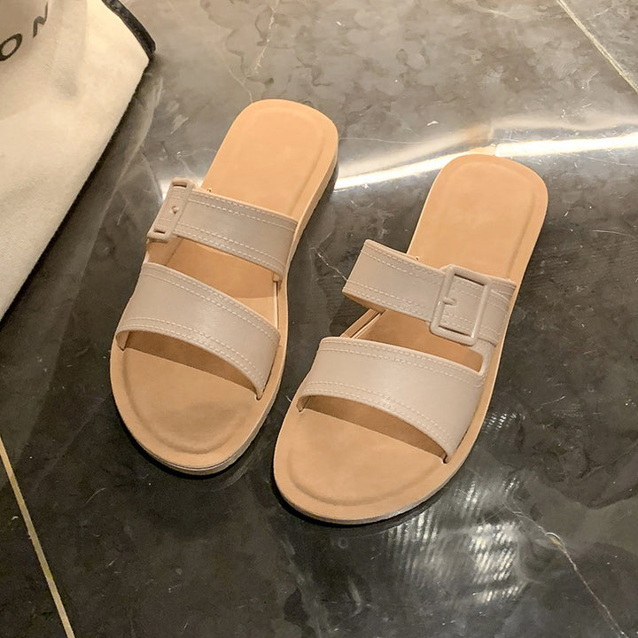 Dame Riemchen-sandaler med justerbart spænde-design og polstret fodseng Stilla