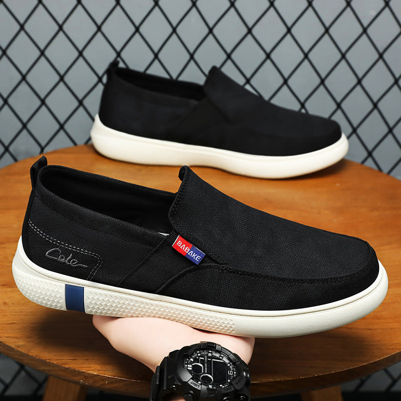 Femme Stilfulde Slip-On Sneakers med Polstret Indersål Stilla