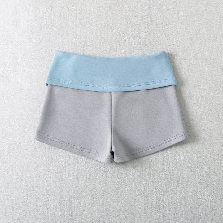 Dame Sporty Shorts med innovativt elastisk taljebånd og knapdetaljer Stilla