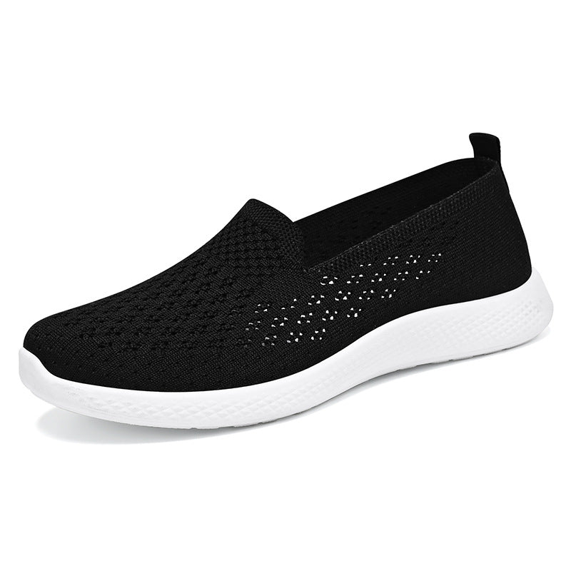 Dame Åndbar Slip-On Løbesko med fleksibelt Mesh-Overmateriale Stilla