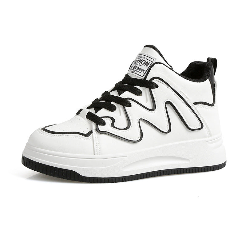 Dame High-Top Sneakers med moderne design og polstret sål Stilla