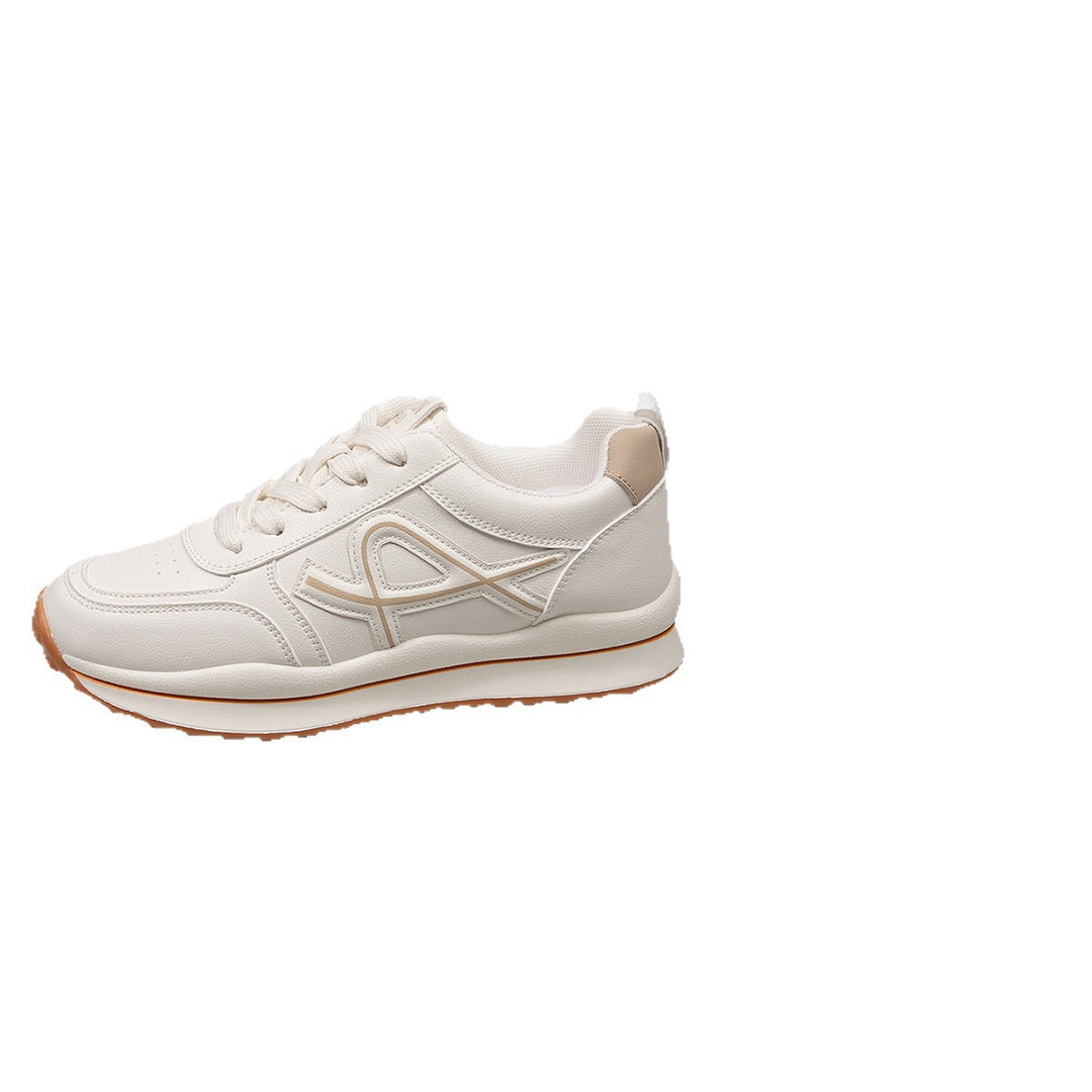 Dame nan lette City-sneakers med hævet profil, støddæmpende EVA-mellemsål og skridsikker gummisål Skovae