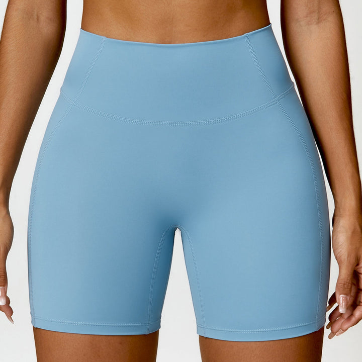 Stilla | Lifting Yoga Shorts Høj Talje Fitnessbukser Til Kvinder Åndbare Tætsiddende Sports Shorts