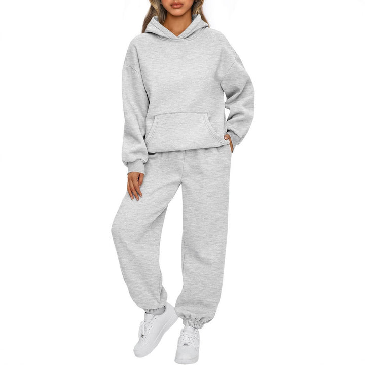 Kvinders hyggelige sweater og jogger sæt Skovae