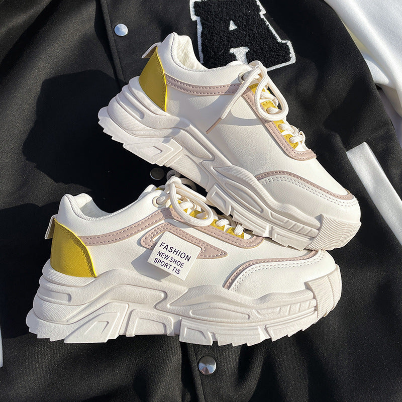 Dame Chunky Sneakers med åndbart overfladestruktur og stødabsorberende sål Stilla