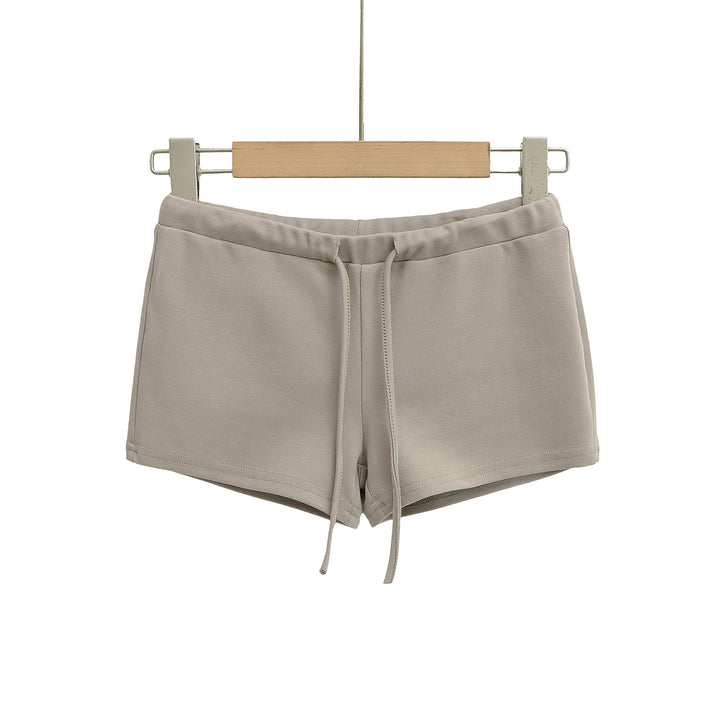 Damer behagelige fritidshorts med elastisk linning og praktiske lommer Stilla