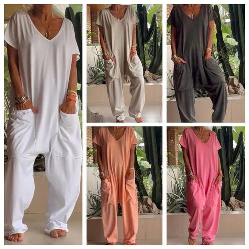 Dame komfortabel jumpsuit Stilla