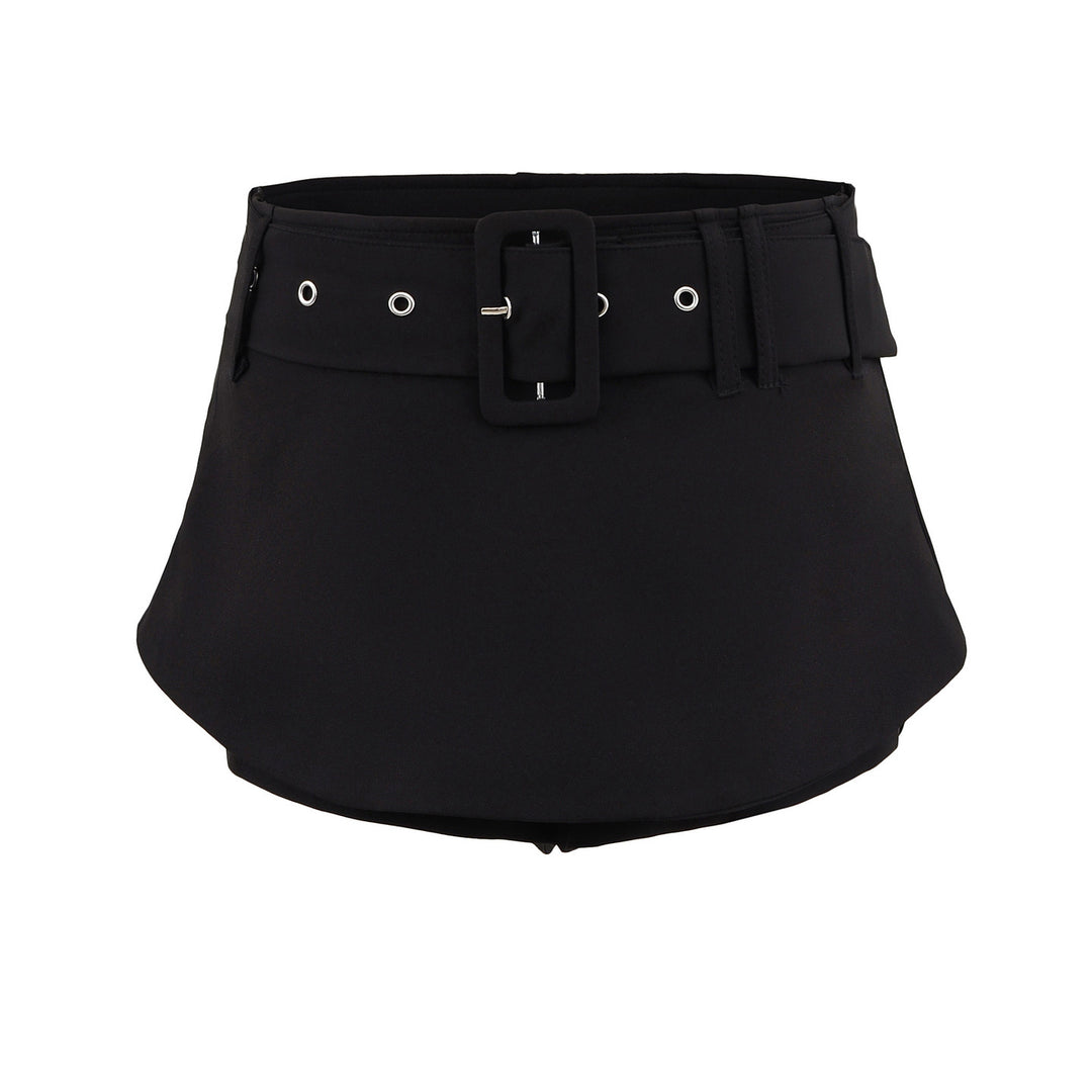 Dame mode shorts med lækker bælte Stilla