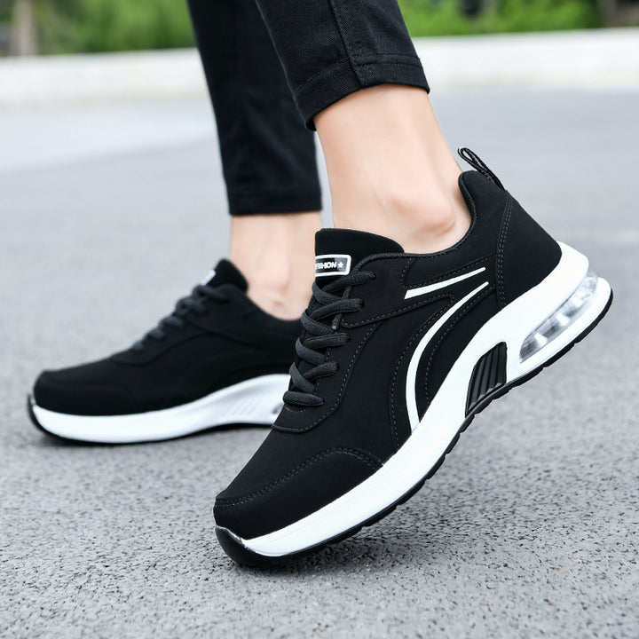Herren nan luftdæmpet City-Sneaker med ergonomisk EVA-mellemsål og polstret ankelskaft Skovae