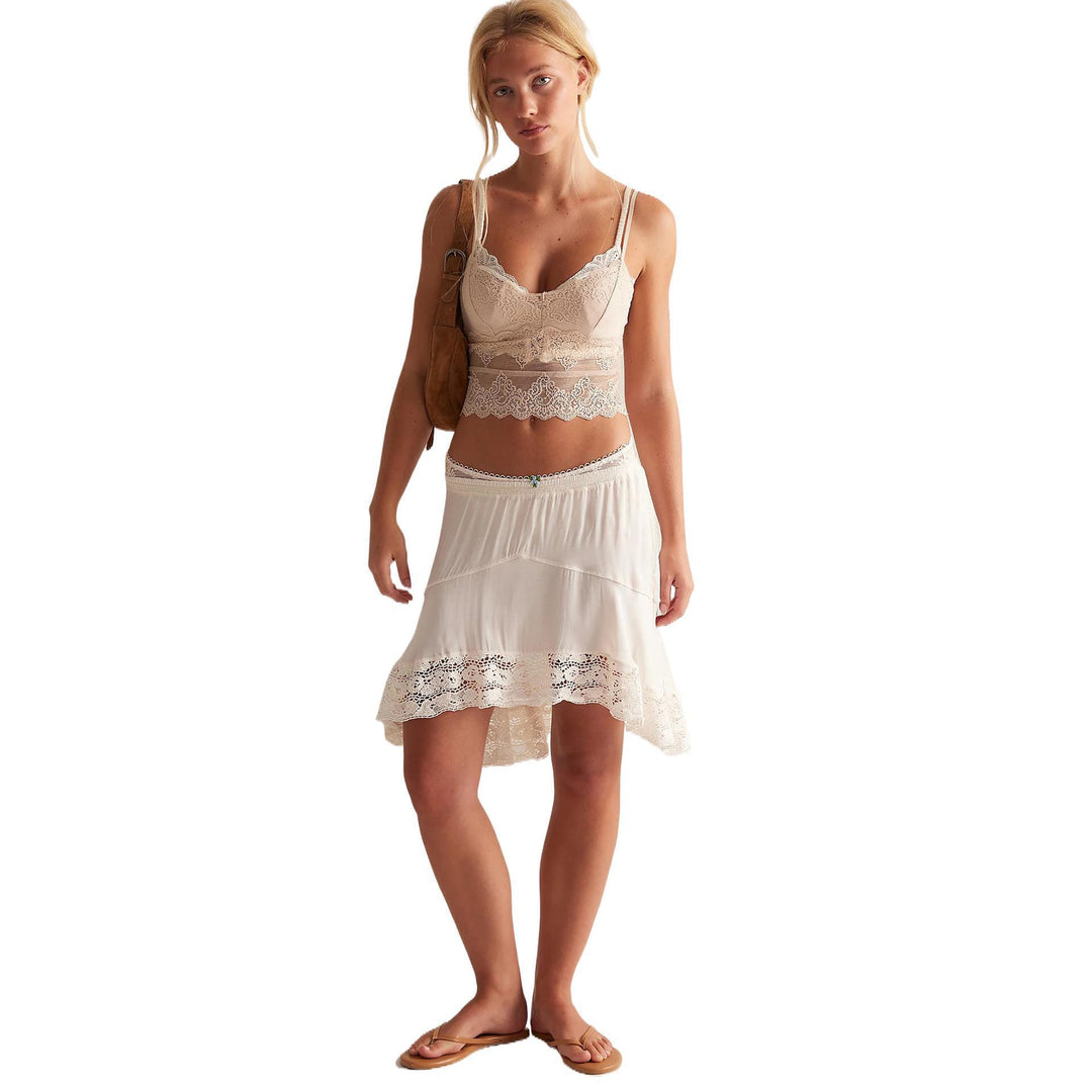 Dame Spids Crop Top og Shorts Sæt Skovae