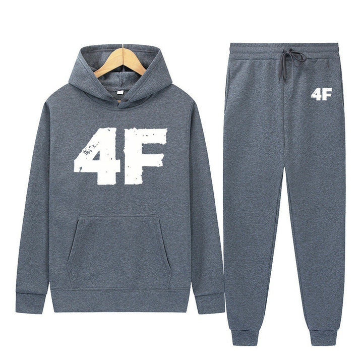 Kvinders hoodie og joggers sæt med sporty komfort Skovae