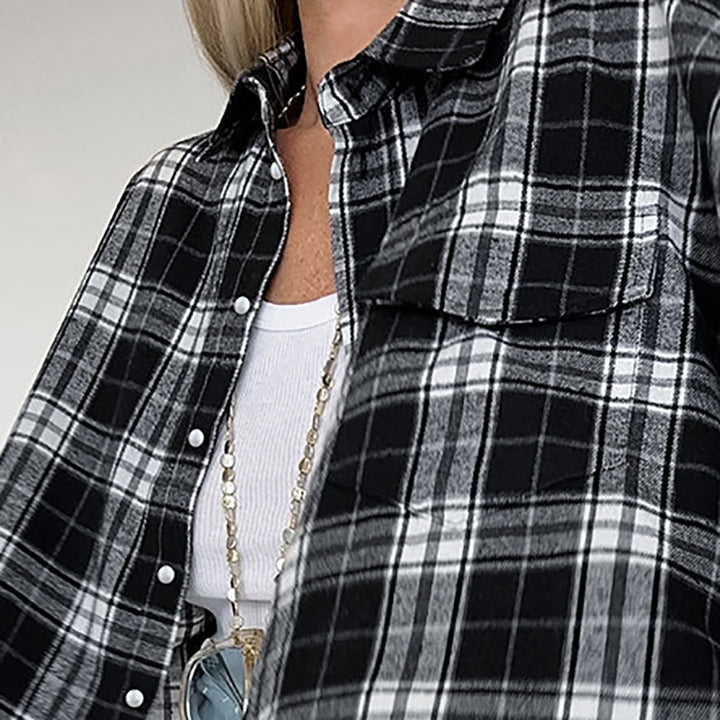 Dame ternede Overshirt-jakke Stilla