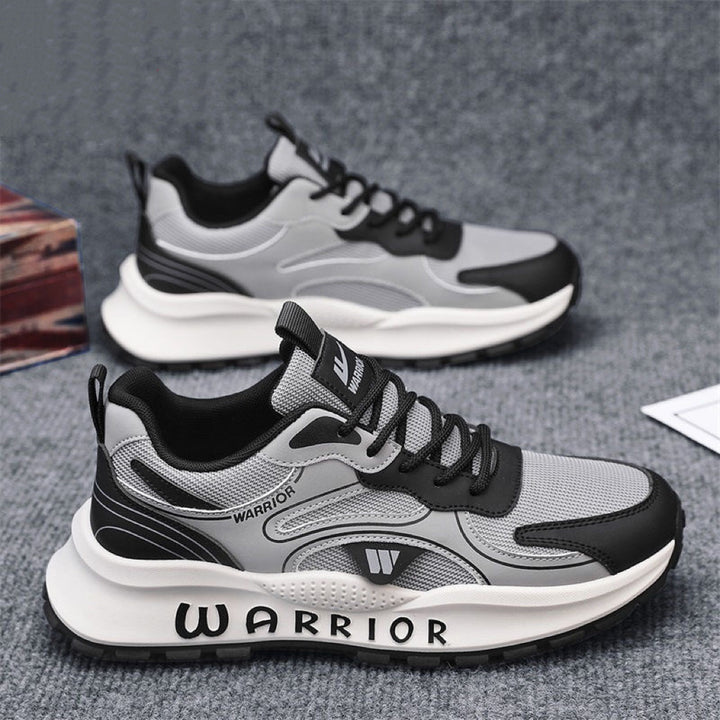 Dame sporty sneakers med polstret sål og åndbart overmateriale Stilla