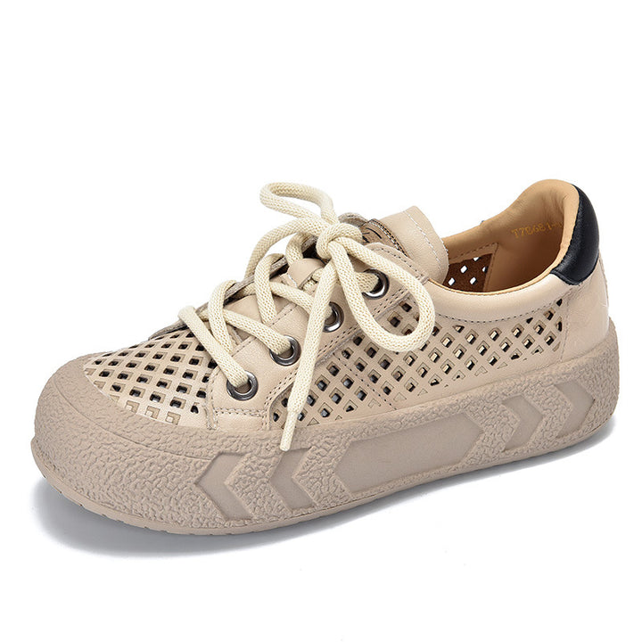 Dame Åndbar Fritids-sneakers med innovativt netdesign og fleksibel fodseng Stilla