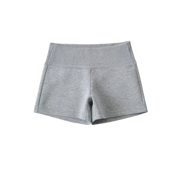Dame Sporty Høj talje-Shorts med åndbart materiale og elastisk komfort Stilla