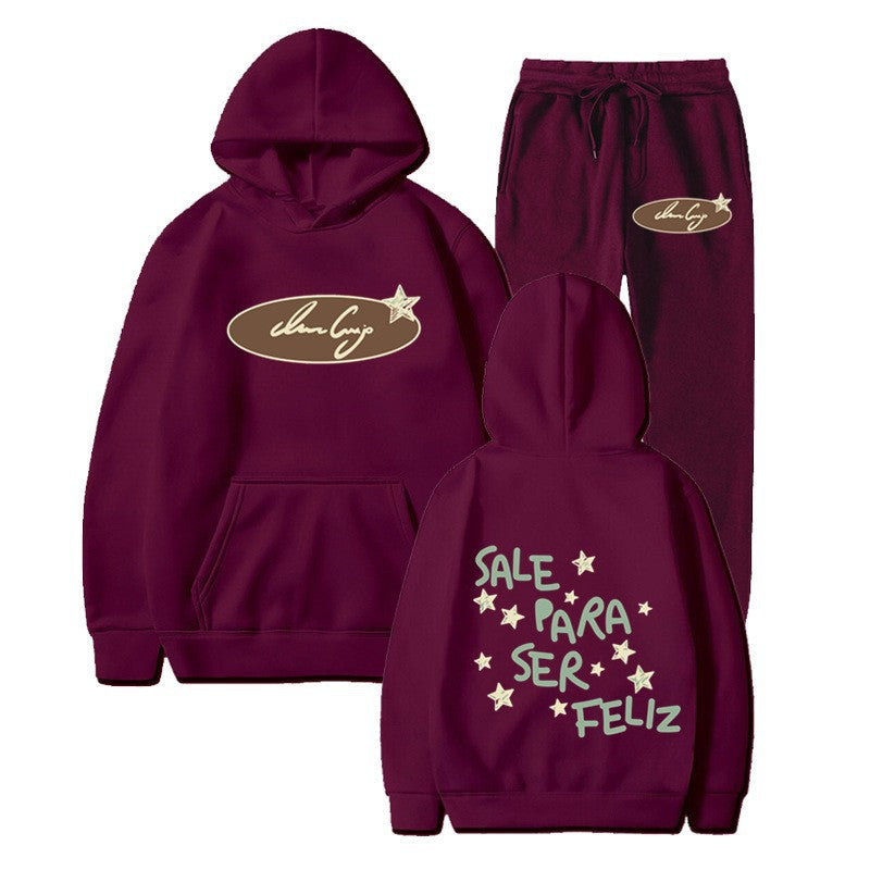 Kvinders hoodie sweatshirt med inspirerende tekst og afslappet pasform Skovae