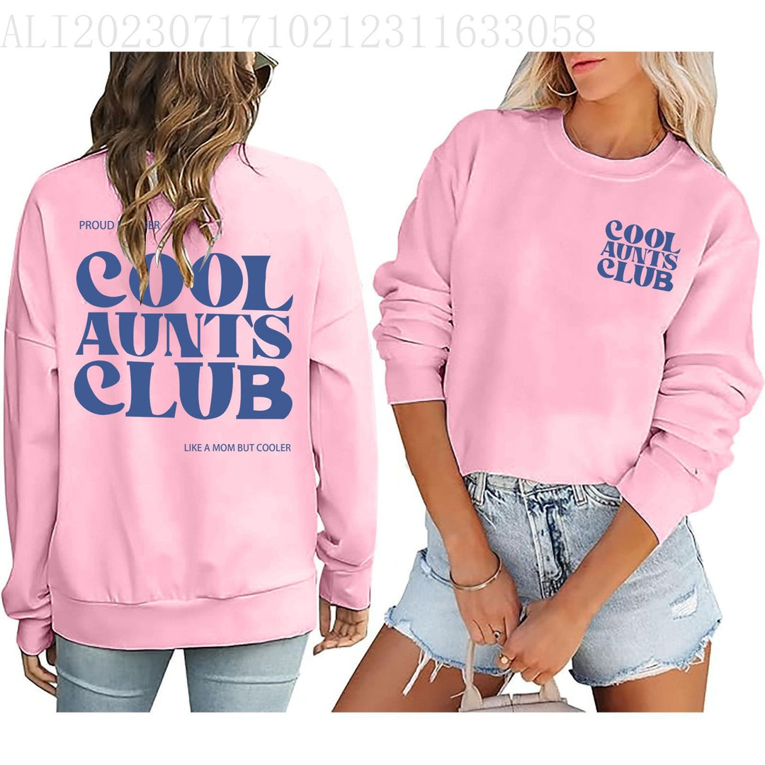 Kvindernes sweatshirts med cool klubmotiv Stilla