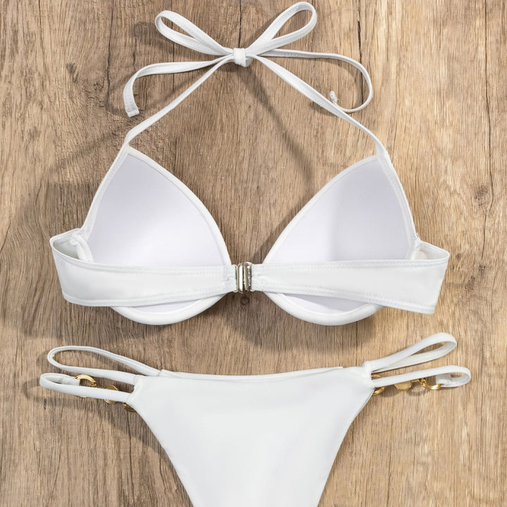 Dame Designer-Bikini med luksuriøse smykkedetaljer Skovae