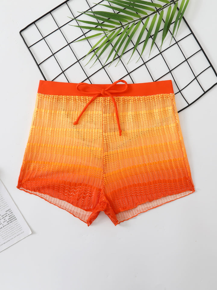 Dame bikini sæt med elegant hylster nederdel og spændende top Skovae