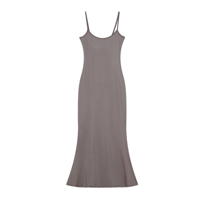 Dame Elegant Slip Maxi Kjole Stilla