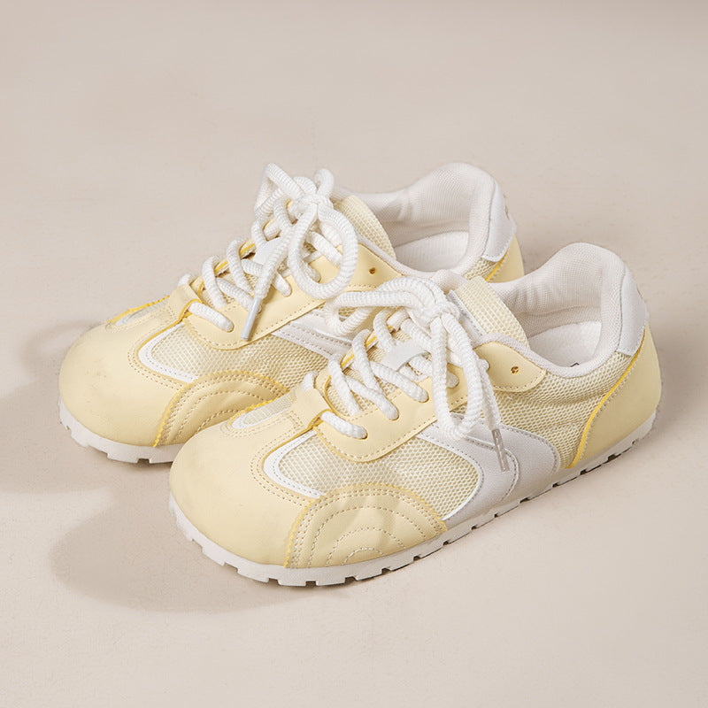 Dame Behagelige Sport Sneakers med åndbart mesh-overflade og fleksibelt såleprofil Stilla