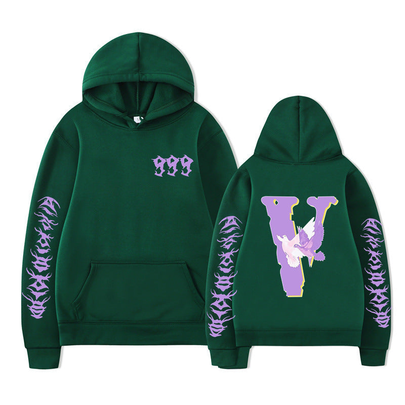 Kvinders hoodie sweatshirt med unikt design Skovae