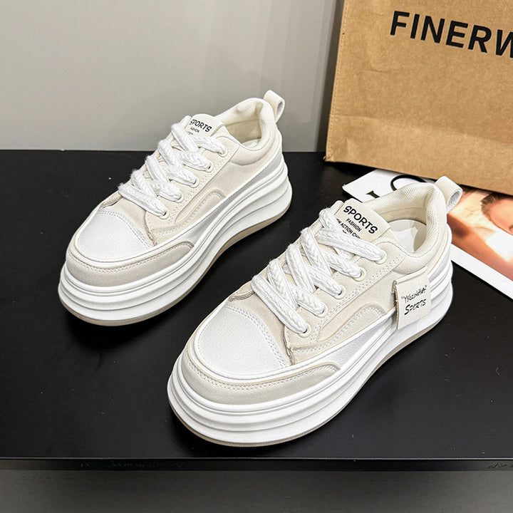 Dame Sporty Sneakers med dæmpende platform og åndbar overfladestruktur Stilla
