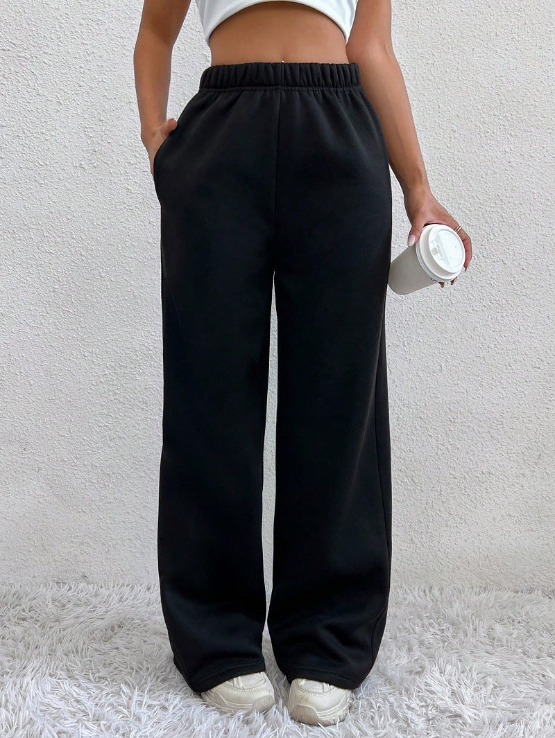 Dame Behagelige High-Waist Fritidsshorts med bred pasform Stilla