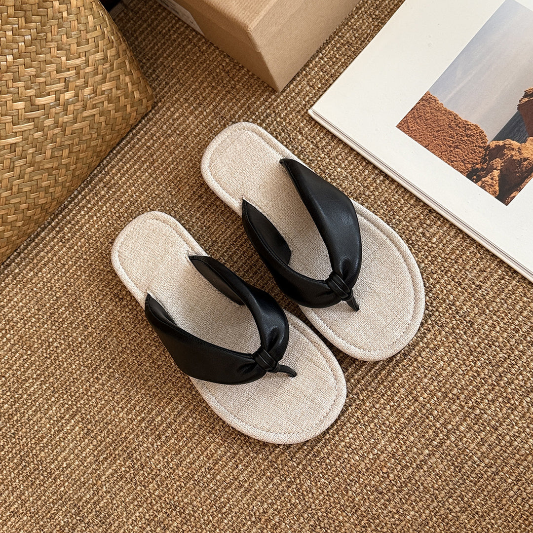 Femme Bequeme String Sandaler Stilla
