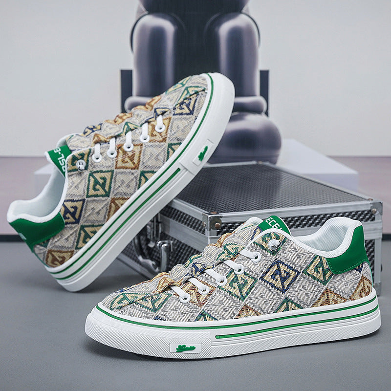 Femme stilfulde mønstrede sneakers Stilla