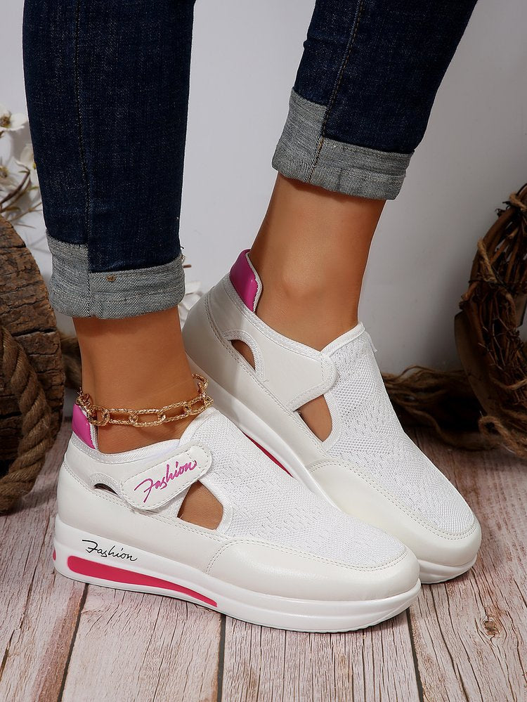 Dame sneakers med åndbart mesh-overmateriale og fleksibel sål Stilla