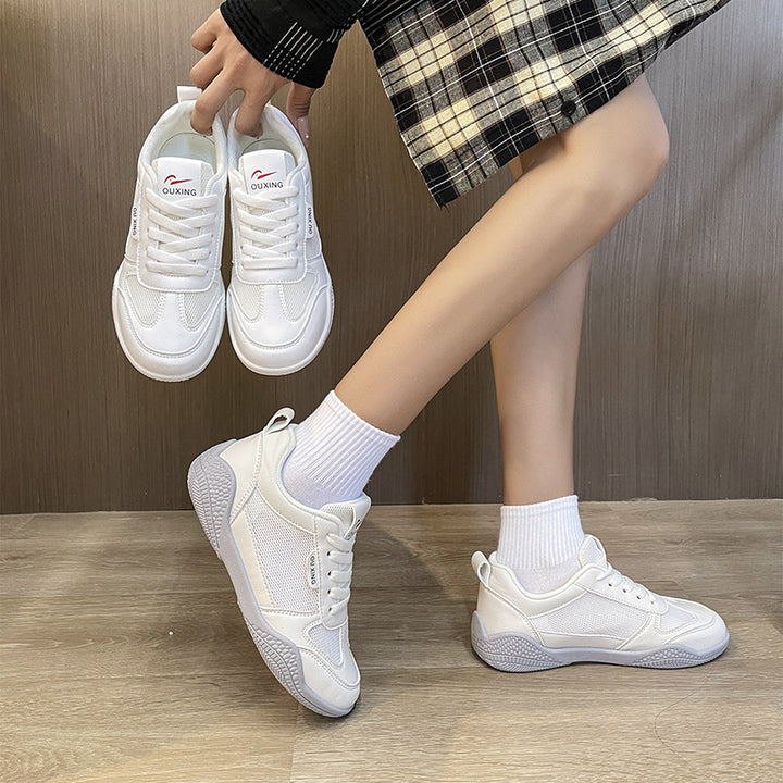 Dame Sneakers med åndbart mesh-overflade og skridsikker sål Stilla