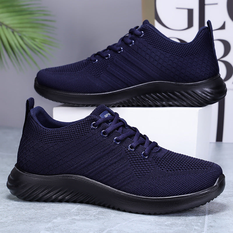 Herrer Åndbare Sport Sneakers med fleksibel Mesh-Overdel og støddæmpende sål Stilla