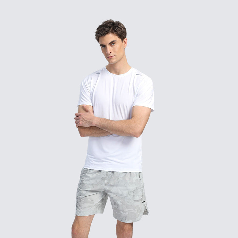 Herrer sports-T-shirt med åndbare egenskaber og regulerende fugtighedskontrol Stilla