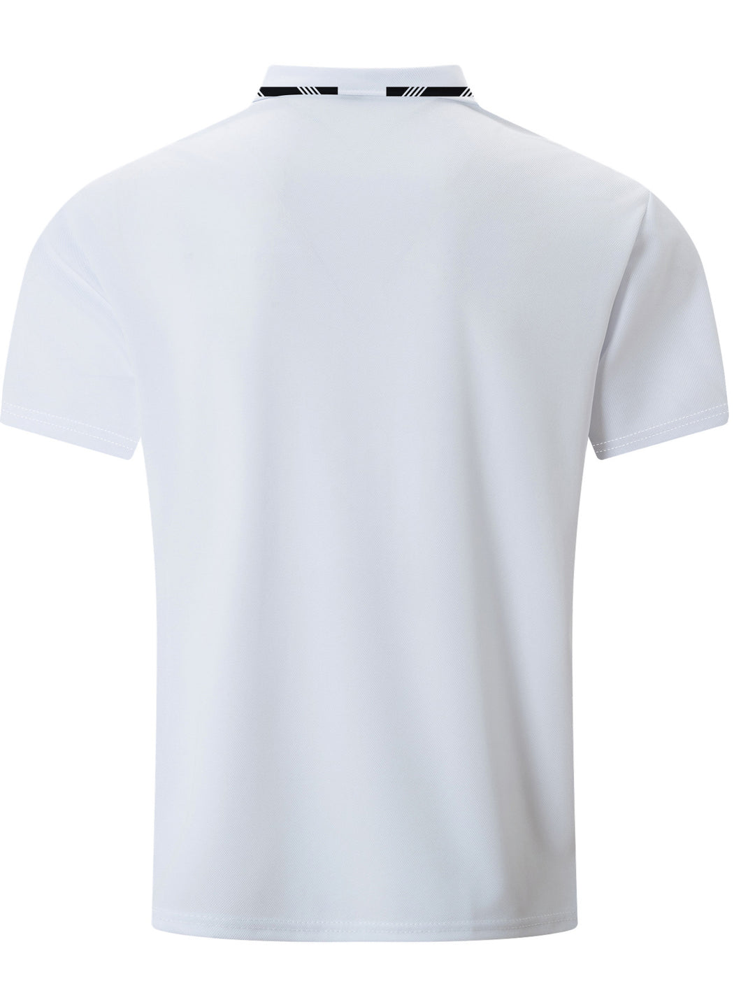 Herre Poloshirt med elegante kontrastdetaljer og åndbar materialeteknologi Stilla