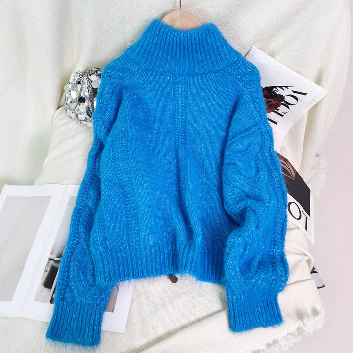 Kvinders cardigan med struktureret kabeldesign Stilla