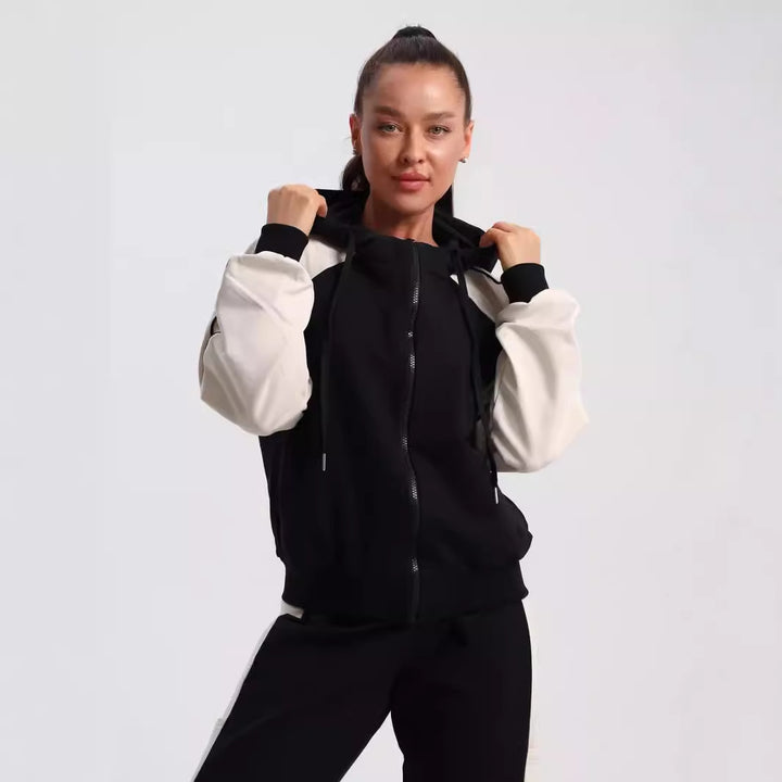 Kvinders sporty hoodie og jogger sæt Skovae
