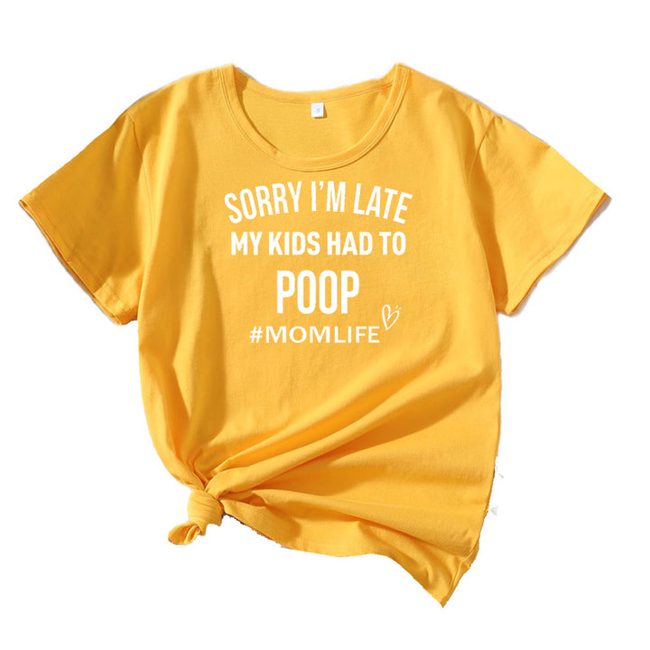 Kvinder Fritids Mama Humor T-Shirt Stilla