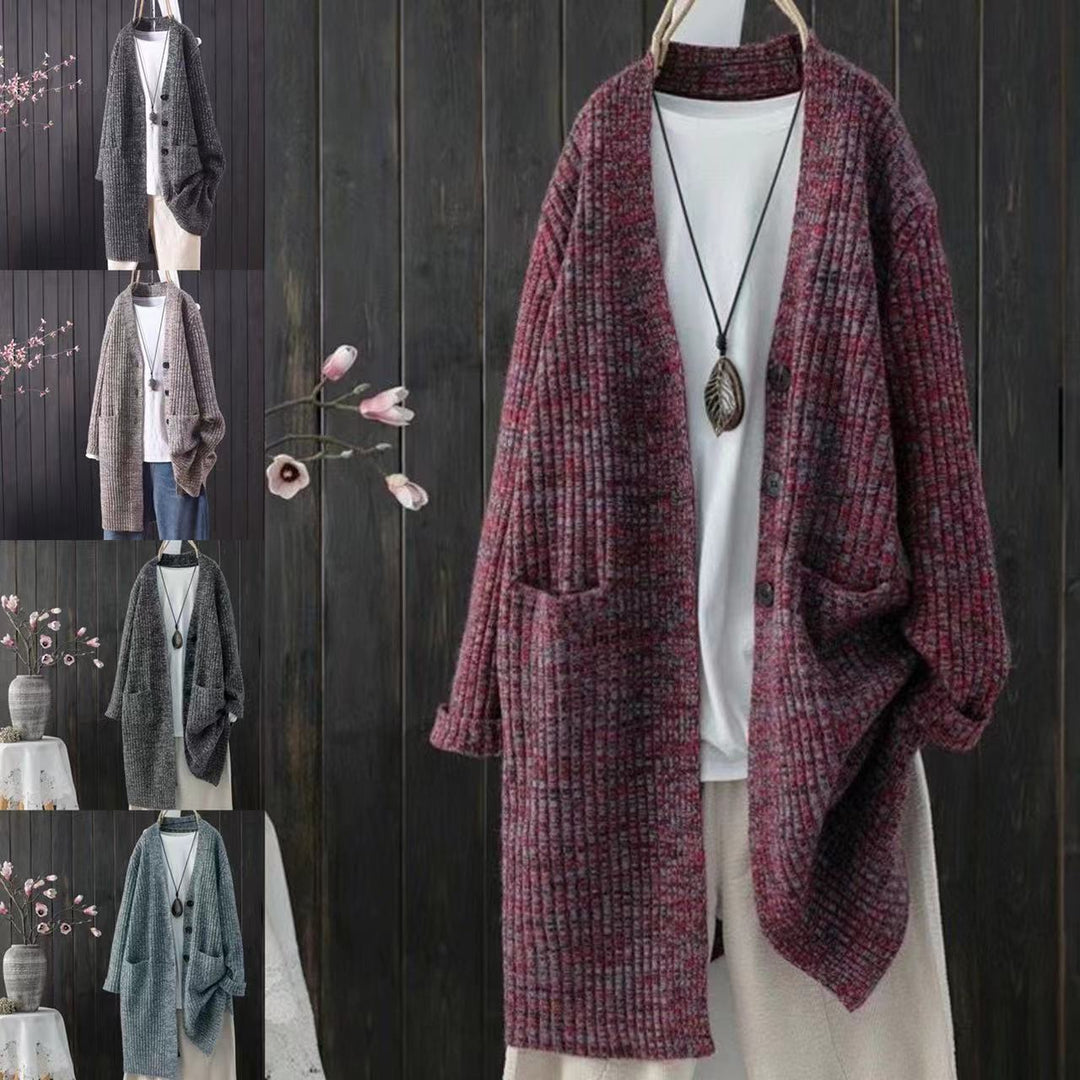 Kvinder hyggelig cardigan med praktiske lommer og fashionabel snit Stilla