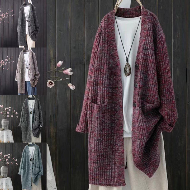 Kvinder hyggelig cardigan med praktiske lommer og fashionabel snit Stilla