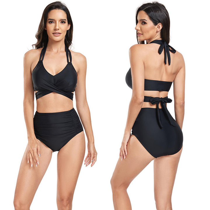 Dame Højtaljeret Bikini Stilla