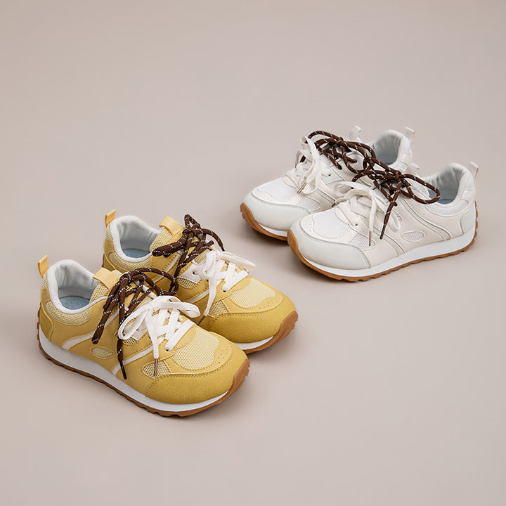 Dame Sporty Sneakers med åndbar mesh-overflade og fleksibel sål Stilla