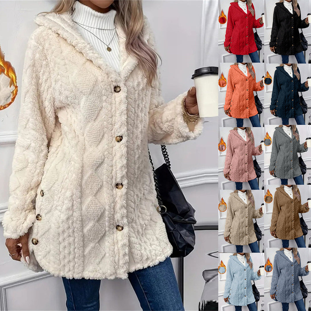 Dame hyggelig Oversize-jakke Stilla