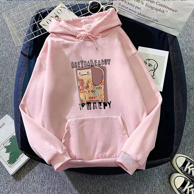 Kvinders hoodie med kreativt grafisk design Skovae