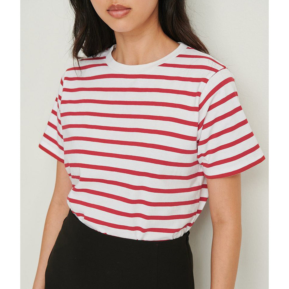 Dame stribet T-shirt Stilla