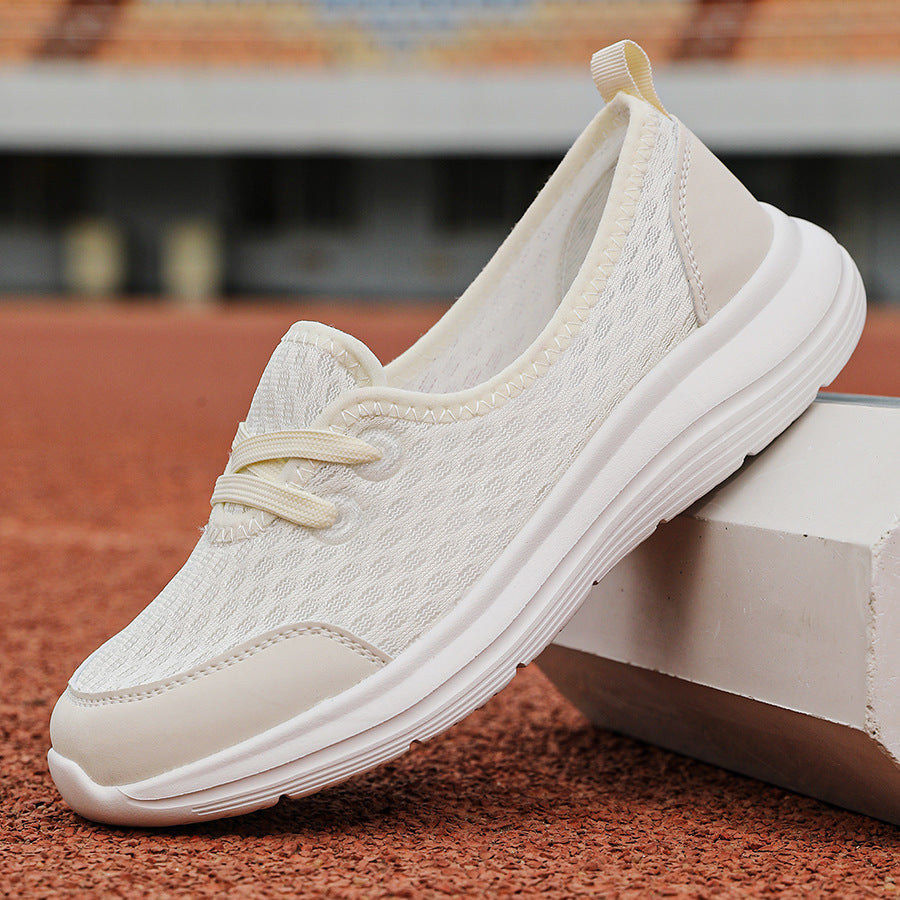 Dame nan åndbar slip-on sneakers med viskoelastisk indlægssål og skridsikker sål Skovae