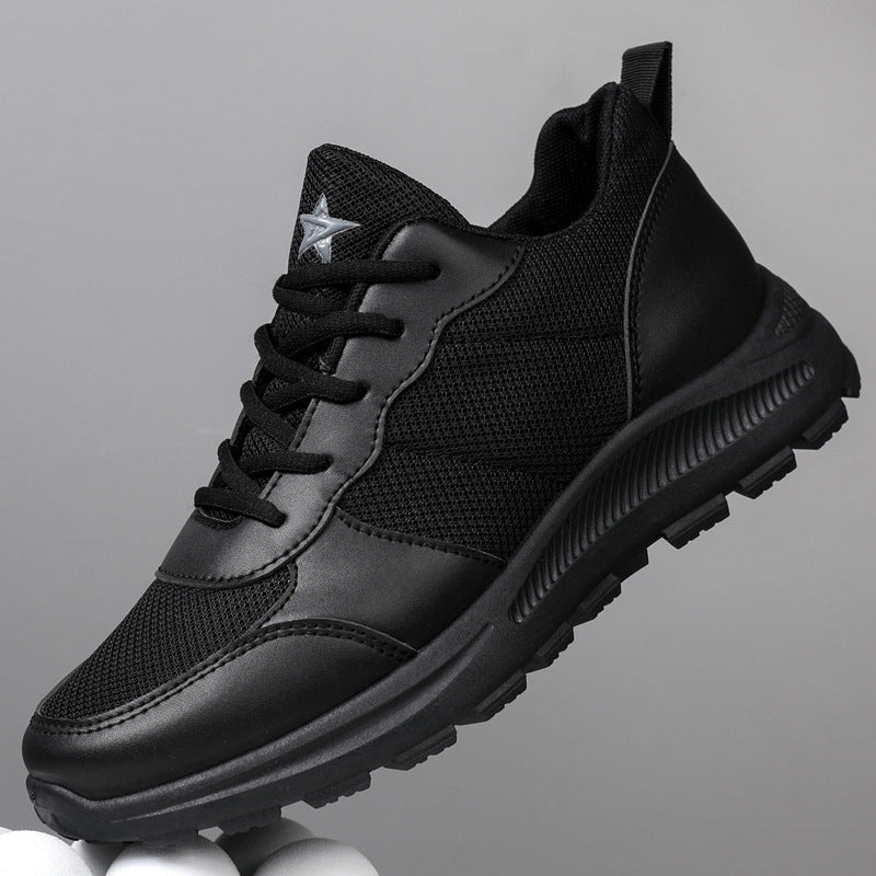 Herre let sport sneaker med åndbare mesh-indlæg og skridsikker sål Stilla